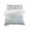 Designart 'Grey and White Collage II' Geometric Bedding Set - Duvet Cover & Shams